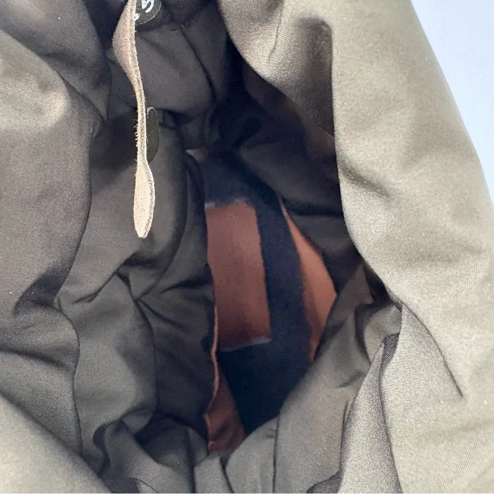 Clergerie Ally 70mm Leather Ankle Boots 39 Green - Picture 8 of 8